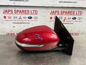 KIA SPORTAGE MK4 DOOR WING MIRROR ELECTRIC DRIVER FRONT RIGHT RED REF420 WM 34 - Picture 1 of 6