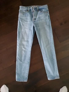 Levis Premium Button Fly WEDGIE Jeans Damen 25 blau Trachtenjeans - Bild 1 von 8