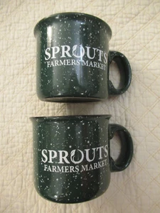 Sprouts Farmers Market Large Ceramic Mugs (Green) (2-Set) - Picture 1 of 6