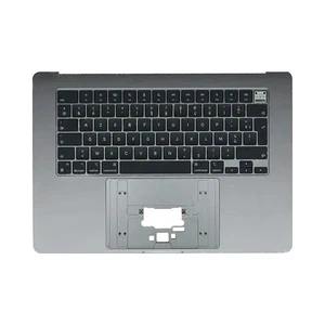 Top Case MacBook Air M2 15" (2023) A2941 ohne Hintergrundbeleuchtung AZERTY grau - Bild 1 von 1
