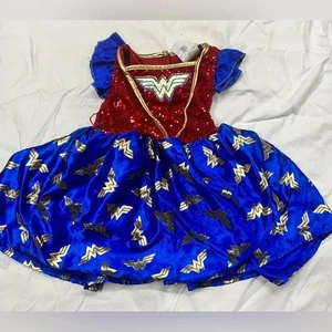 Kinder, DC Wonder Woman Kostüm S mit Zubehör - Bild 1 von 3