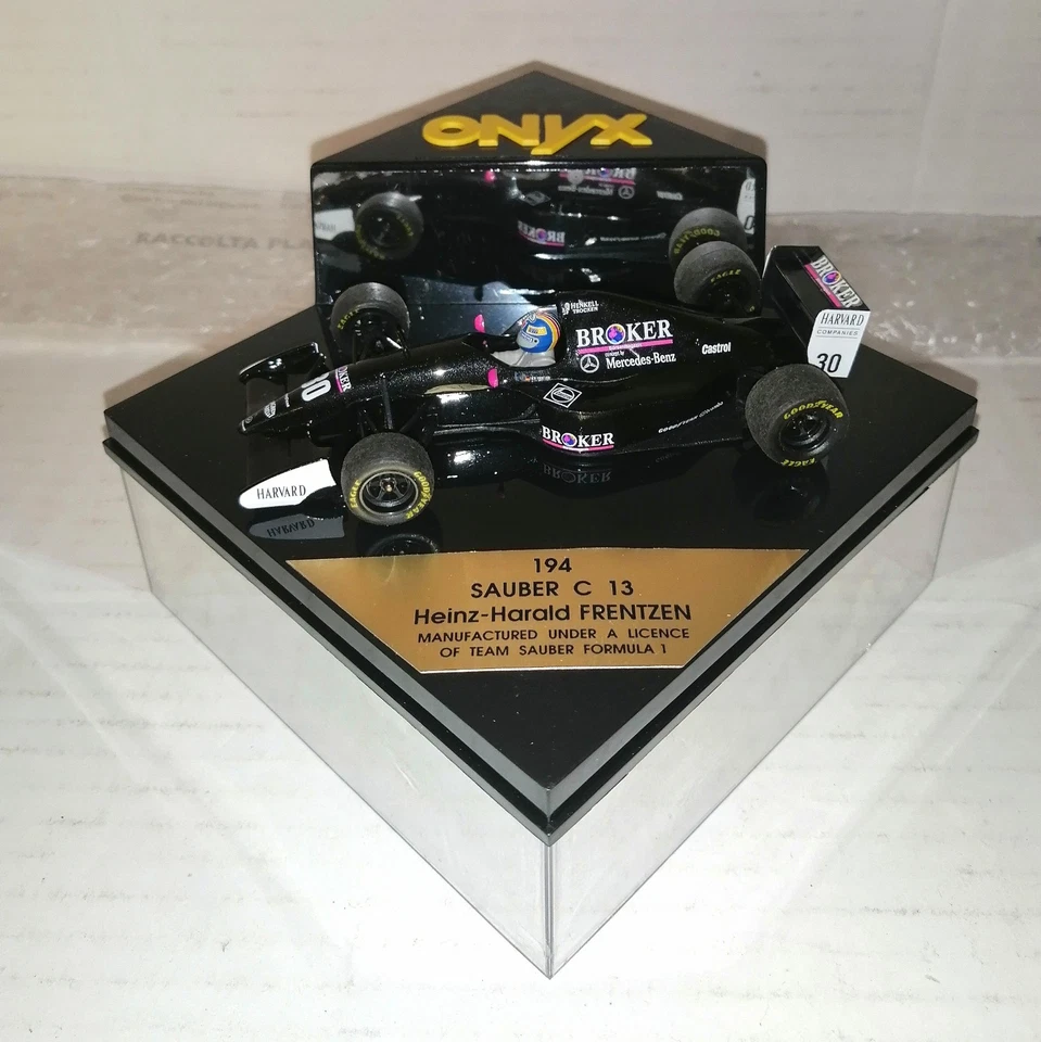 SAUBER C13 HEINZ HARALD FRENTZEN ONYX SCALA 1/43 REF.194 - Immagine 1 di 1