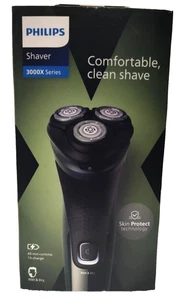 Philips 3000x Wiederaufladbarer Herren Elektrorasierer - Forest Green - Versiegelt - Bild 1 von 2