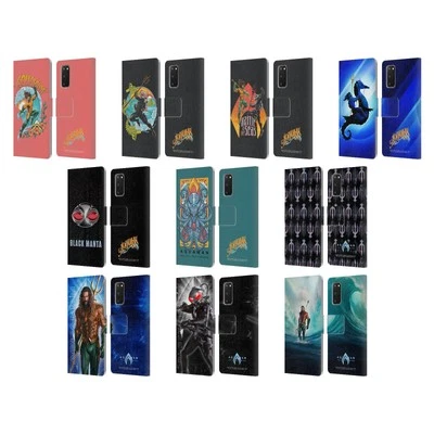 OFFICIAL AQUAMAN AND THE LOST KINGDOM GRAPHICS LEATHER BOOK CASE FOR SAMSUNG 1 - Image 1 of 4