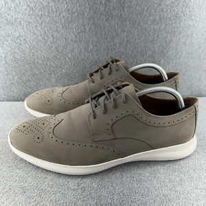 Johnston & Murphy Callahan Budapester Sneaker Herren 11,5 Grau Nubuk Freizeit 59-3827 - Bild 1 von 16