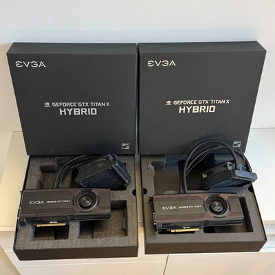 GTX TITAN X Hybrid 12 GB EVGA + SLI bridge (ne ho 2 disponibili in vendita) - Immagine 1 di 4