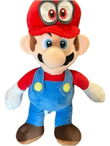 SUPER MARIO 24" MARIO ODYSSEY GIANT PLUSH Stuffed TOY 2021 Nintendo Good Stuff - Picture 1 of 6