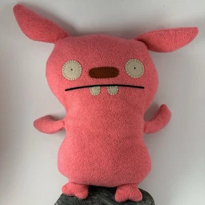 UglyDoll Approx 12" Puglee Pink Pig Citizen of Uglyverse Plush - Picture 1 of 4
