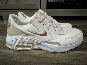 Nike Air Max Excee Light Blush Shimmer Sneakers Donna Taglia 10 Nuove DX0113 600 - Foto 1 di 12