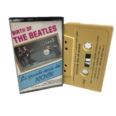 The Beatles Birth Of The Beatles Cassette Tape Made In Holland Amsol Music - Image 1 of 4
