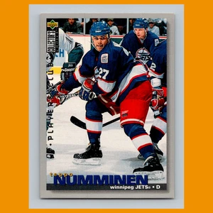 Teppo Numminen #292 1995-96 Collectors Choice Players Club Winnipeg Jets Hockey - Picture 1 of 3