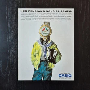 1990 Casio Yatch Timer - Original AD Advertising Werbung Vintage - Bild 1 von 1