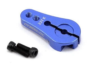 ProTek RC 4mm Aluminum Short Clamping Servo Horn (Blue) (23T-JR/Sanwa/KO) - Picture 1 of 1