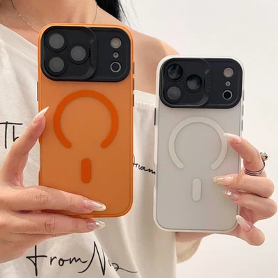 For iPhone 17 Air 17 16 Pro Max 15 14 13 12 11 Phone Case Lens Bracket Magnetic - Image 1 of 4