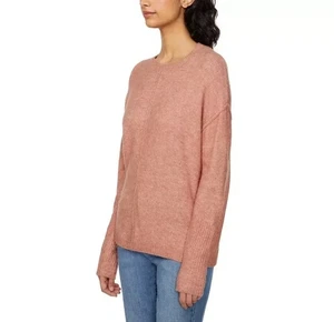 Suéter Legendary Outfitters Para Mujer Suave y Acogedor Cuello Redondo Rosa Malva GRANDE - Imagen 1 de 11