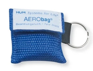 AERObag® BT1 Notfall Beatmungstuch wie Taschenmaske Beatmungsmaske Beatmungstuch - Bild 1 von 1