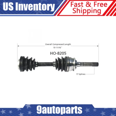 Eje CV delantero izquierdo o derecho para Honda Passport Isuzu Amigo Rodeo 98-01 4x4 Foto 1 de 4