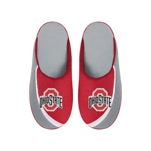 FOCO NCAA Men's Ohio State Buckeyes 2022 Big Logo Color Edge Slippers - Picture 1 of 6