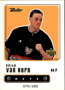 1999-00 Upper Deck Retro Gold Nets Basketball Card #80 Keith Van Horn /250
