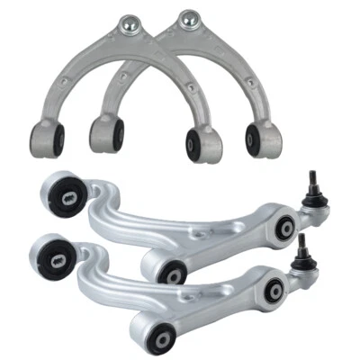 For Porsche Panamera 2010 2011 2012 2013 Front 4pcs/Set Upper Lower Control Arms - Image 1 of 4