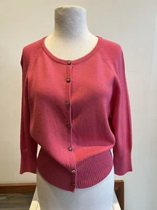 St John Pink Knit Sweater Sz M - Picture 1 of 4