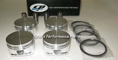 CP SC7320 Pistons for Nissan SR20DET 86.5mm 11.0 S13 S14 B13 B14 GTiR e85 Turbo - Image 1 of 3