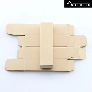 25 STCK. LEERE BRONW VAKUUMRÖHRENBOXEN FÜR ECC83 12AU7 12BH7 6X4 6DJ8 & ähnliches - Bild 1 von 6