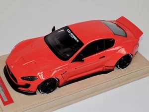 1/18 AB Modelos Maserati Granturismo Liberty walk Red No Decals Alcantara Base - Imagen 1 de 8
