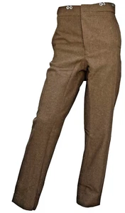 UK WWI 1902 Muster Oher Ranks Service Dress Hose Größe 38 - Bild 1 von 2