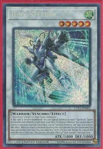 Yugioh - Velocidad Basura - Secreto Holográfico Raro - Tarjeta de Edición Limitada - Imagen 1 de 1