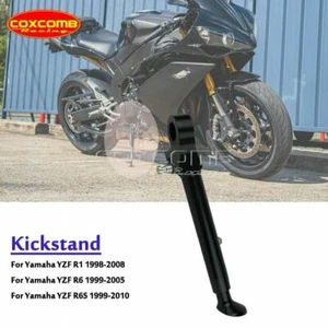 Motorcycle Side Stand Kickstand for YAMAHA YZF-R1 R1 R6 R6S 1998-2008 Kick Stand - Picture 1 of 7