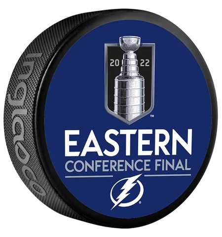 Tampa Bay Lightning 2022 Eastern Conference Final Collector's Puck Cover