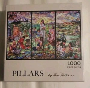 Pillars By Tom Holdman 1000 Piece Jigsaw Puzzle "Roots Of Humanity" New LDS  - Picture 1 of 6