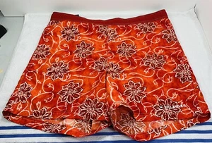 Tommy Hilfiger Swim Trunks L  Medium Red Floral - Picture 1 of 5