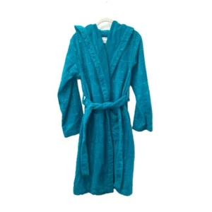 BOTTEGA VENETA 656097 Hooded Intrecciato pattern terry bathrobe loungewear - Picture 1 of 9