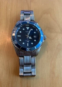 Casio MTD-1010 blaue Lünette blaues Zifferblatt (1346) Diver Style - Bild 1 von 13