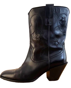 Kennel & Schmenger Cowboy / Western Boot I Größe 37.5 I schwarz I NEU - Bild 1 von 8