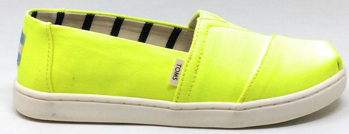 yellow toms shoes