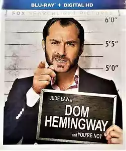 Dom Hemingway (Blu-ray) Factory Sealed, Free Shipping - Foto 1 di 1