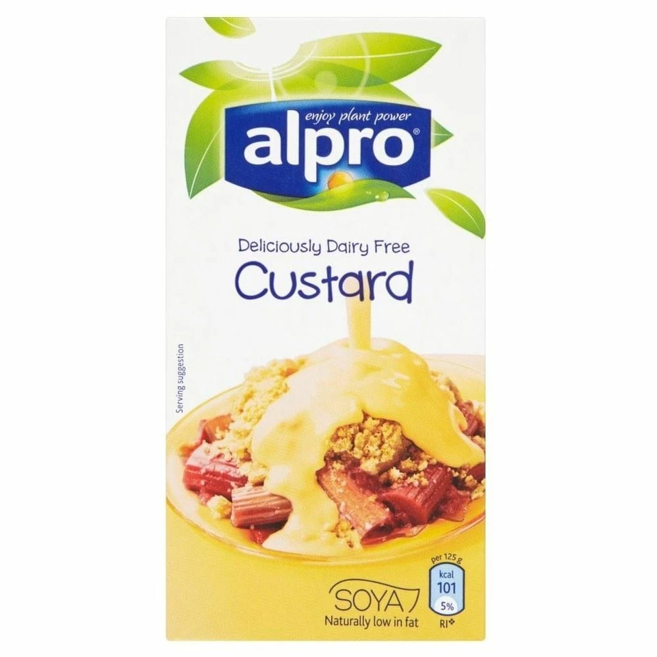 Alpro Soya Dairy Free Low Fat Custard (525g) - Pack of 2 - Image 1 of 1