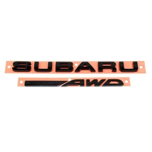 OEM 2016 Subaru WRX STi Black Rear Trunk Emblem Letter Nameplate NEW 93079VA180 - Picture 1 of 3