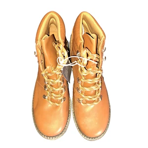 Universal Thread Size 9.5 Men's Boots Brown Memory Foam Padded Collar  NEW - Picture 1 of 7