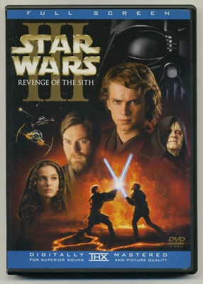STAR WARS III REVENGE OF THE SITH; DVD 2005 Fox Home Entertainment - Image 1 of 4