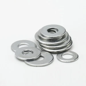 Washer Zinc Coated M2 M3 M4 M5 M6 High Precision Flat Washer For Bolts Screws - Picture 1 of 7