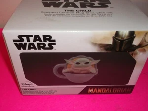STAR WARS (THE CHILD) BABY YODA 12 OZ SCULPTED CERAMIC MUG 12 OZ NIB - Picture 1 of 2