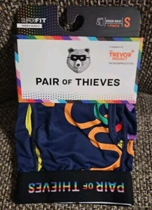 Pair of Thieves Super Fit Mesh Magic Boxer Brief Trevor Project Men Size Small - Picture 1 of 4