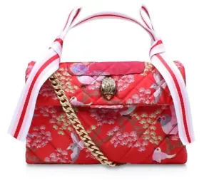 Kurt Geiger Kensington Fabric Bag Red - RRP £129 New In Pack Great Xmas Gift - Picture 1 of 1