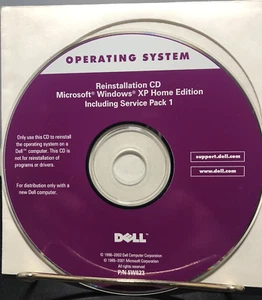 Miscosoft Windows XP Home Edition Reinstallation CD with Service pack 1 - Picture 1 of 7