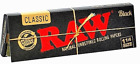 Raw Black 1 1/4 Rolling Papers 50 LVS/PK 1 Pack *Discounts* *USA SHIPPED*