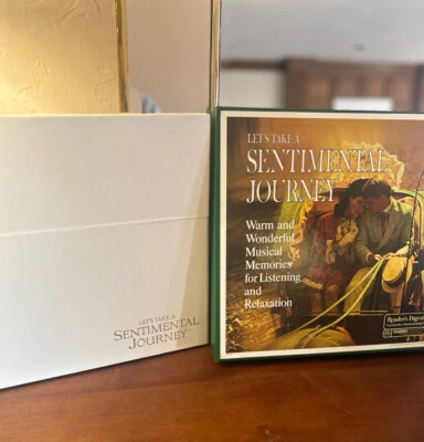 1970 box vinyl set. Readers Digest “Take a Sentimental Journey” set of 9 albums - Image 1 of 4